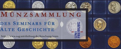 Logo Münzsammlung (groß) - schmaler Balken